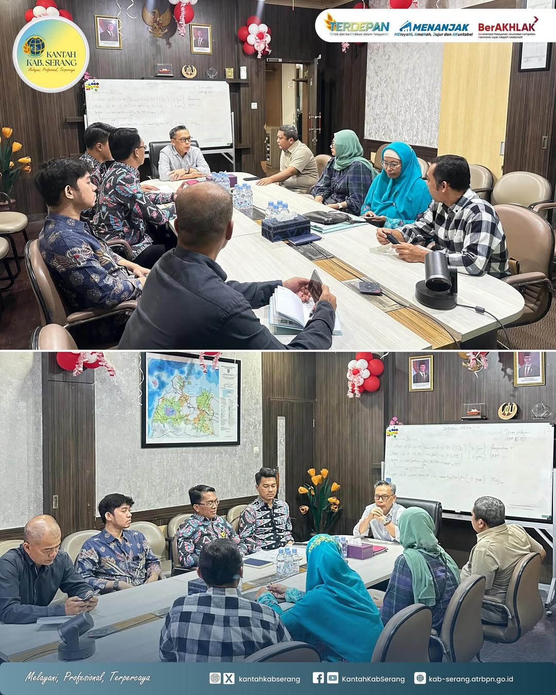  audiensi terkait identifikasi dan penyitaan barang jaminan debitur