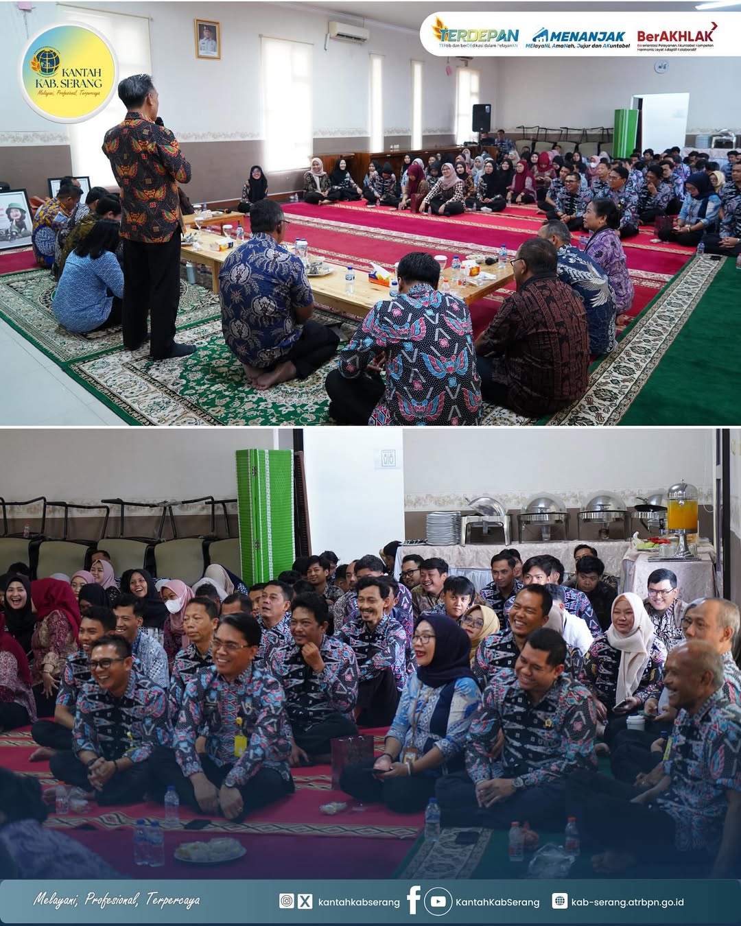 acara Lepas Sambut Pejabat Pengawas yang Alih Tugas