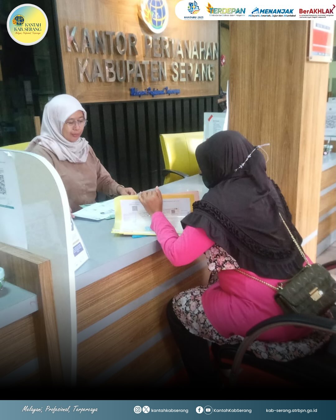 PELATARAN (Pelayanan Pertanahan Akhir Pekan)