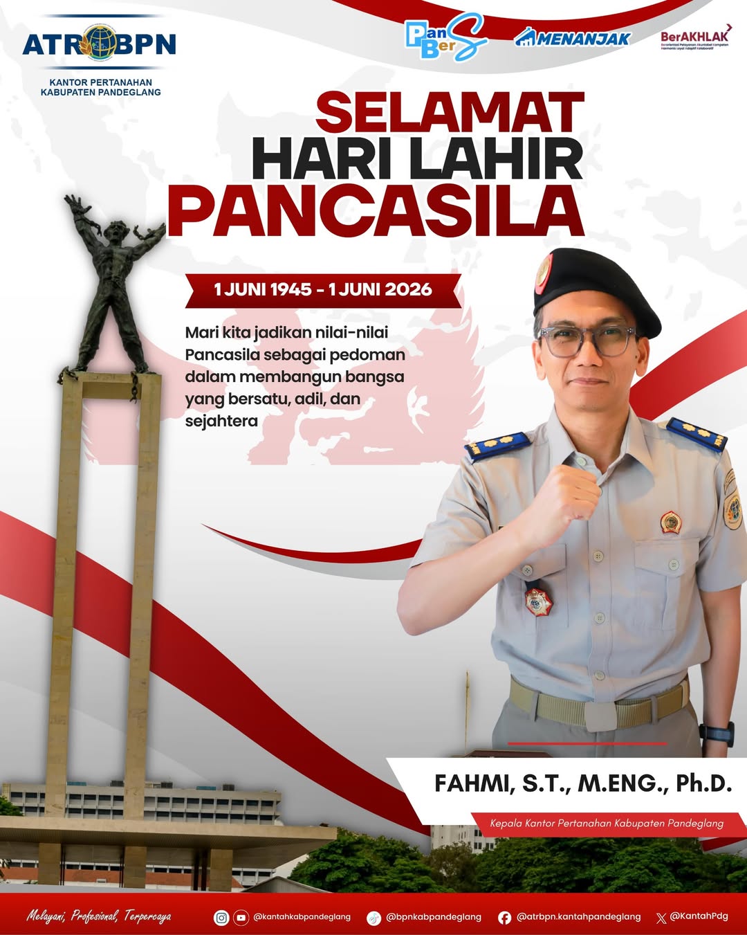 Satu Rasa, Satu Bangsa, Satu Pancasila
