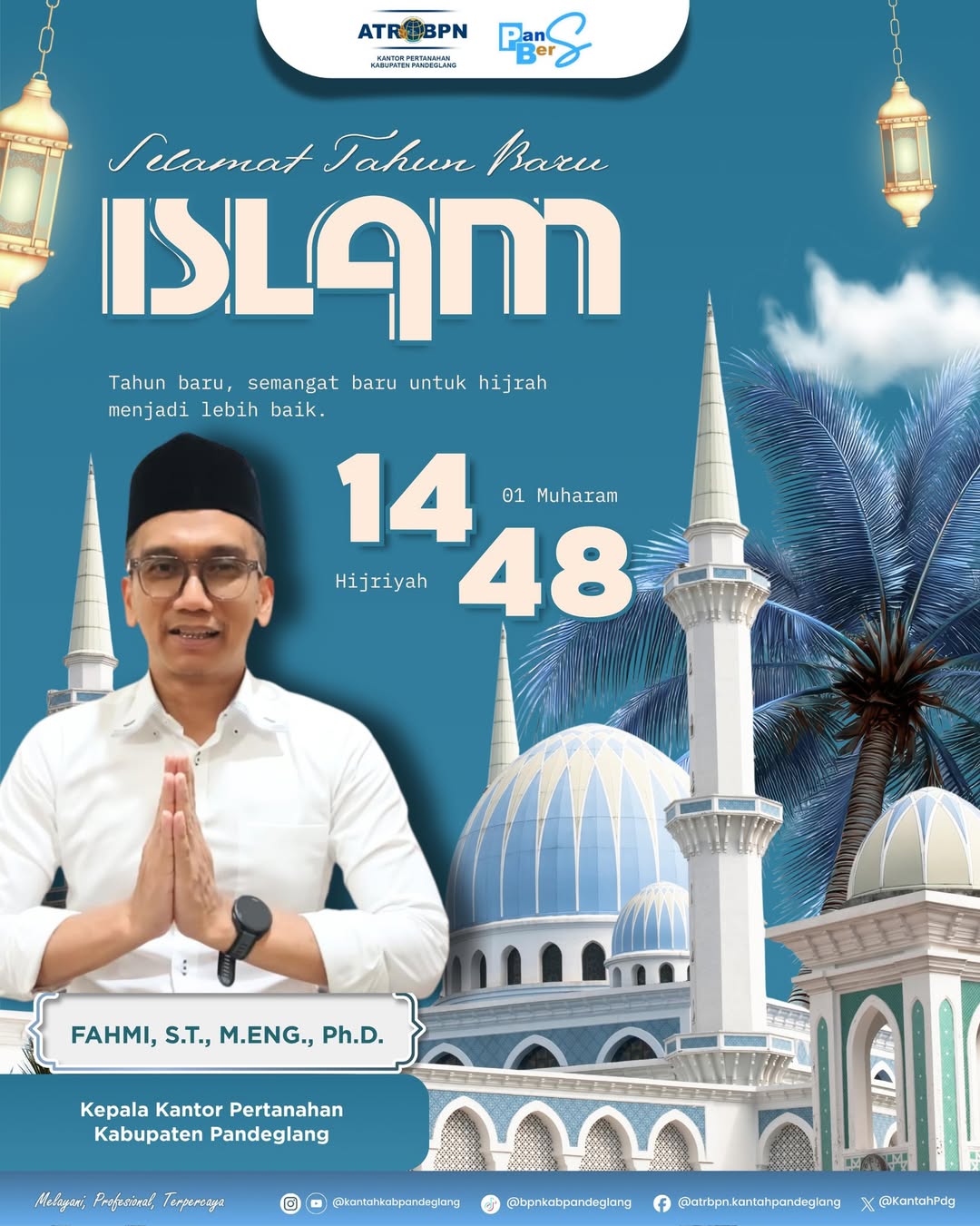 Selamat memperingati Hari Tahun baru Islam 1 Muharam 1448 hijriyah